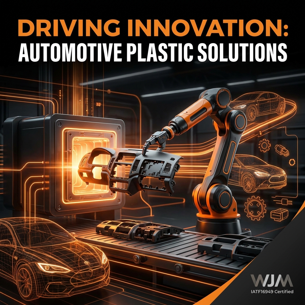 Automotive Plastic Parts Manufacturer for EV Industry China