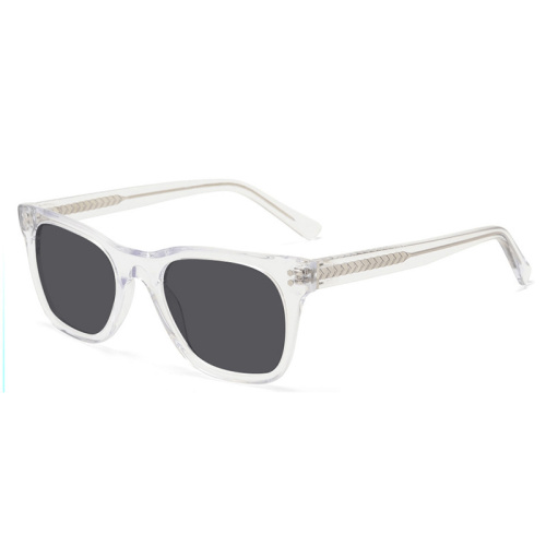 Retro Square Acetate Glasses