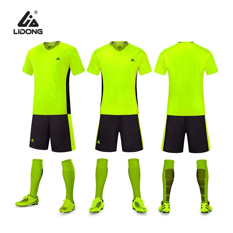 Newest Football Training Uniform Breathable Soccer Jerseys