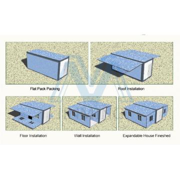 Cheap 20ft expandable Container House for Labor Camp