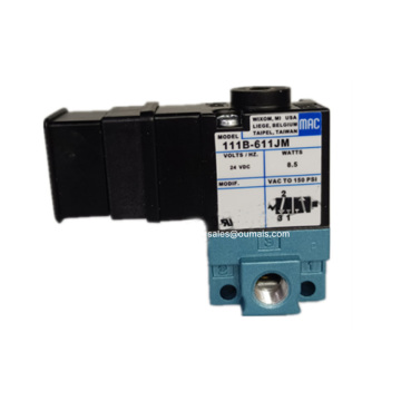 MAC Solenoid Valves 24 VDC 100 Series 3-Way Poppet Valves