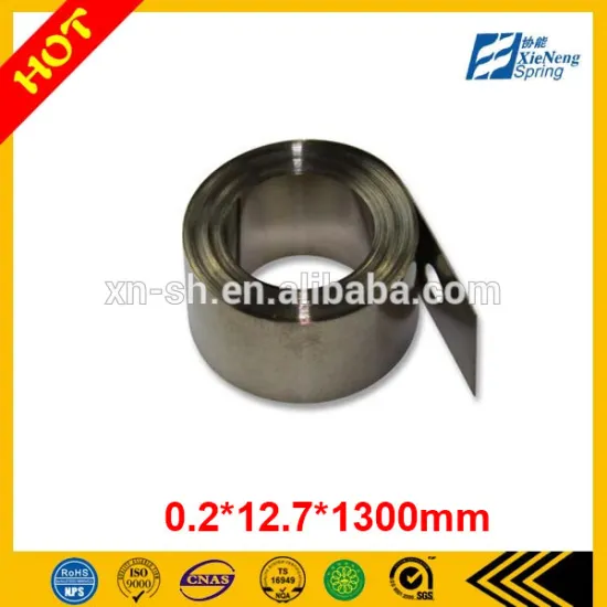 0.2*12.7*1300mm SUS301 hardware fitting stainless steel spring