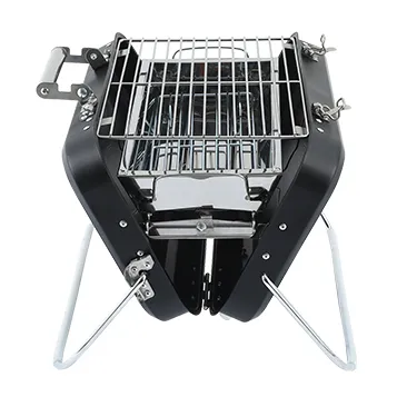 New Design Outdoor Camping Portable Briefcase Bbq Grills Folding Suitcase Stainless Steel Gas Bbq Grill