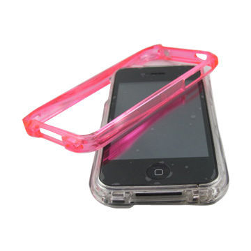 Crystal Bumper Case for iPhone, Available in Various Colors