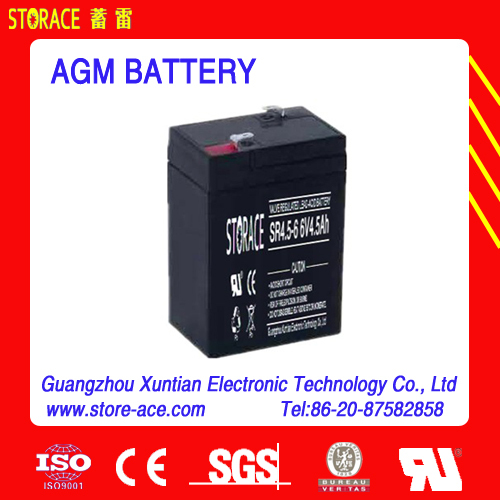 6v Lead Acid Battery 6v 4.5ah Battery, High Quality 6v Lead Acid