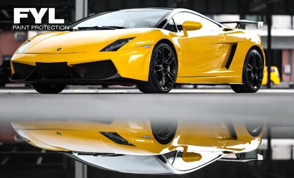 Ultra Gloss Sunflower Yellow Car Vinyl Wrap