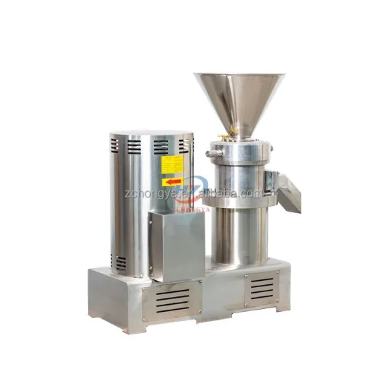 Colloid Mill Machine for Food Processing: Chili Sauce, Almond Milk, Peanut Butter