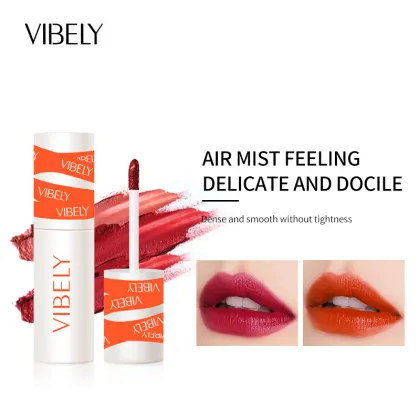 Velvety Matte Misty Lip Glaze - Long Lasting Waterproof Lip Gloss