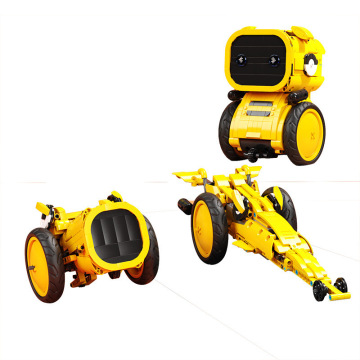 35001 Robot Series 3-in-1 Space Robot Block Toy: DIY Assembly Puzzle with Small Particle Building Blocks - Educational Science Toy
