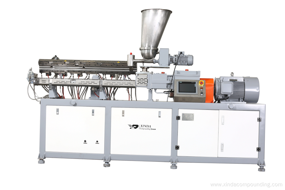 CaCO3 Filler Masterbatch Extruder With Side Feeder