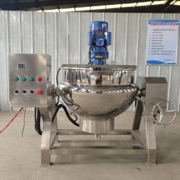 High Quality Commercial Planetary Stirring Wok Large Electric Heating Candy Cooking Kettle With Agitator