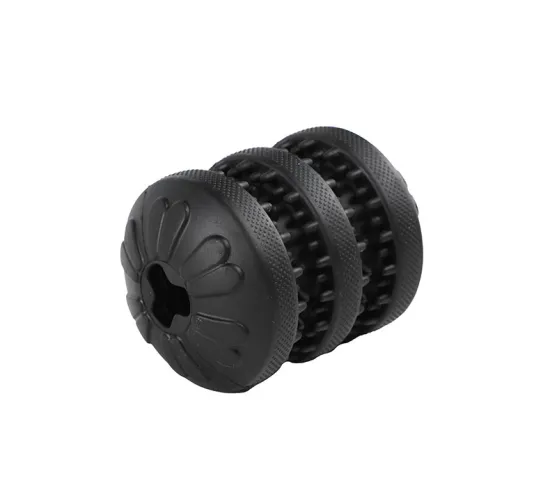 Durable Rubber Dog Chew Toy with Treat Dispenser