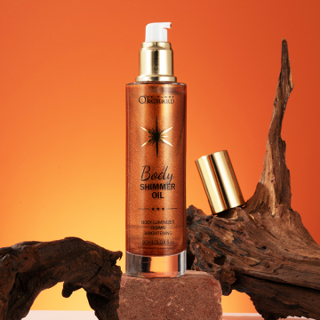 Wholesale Private Label Moisturizing Body Glitter Oil - Bronze Glow Body Oil Mist