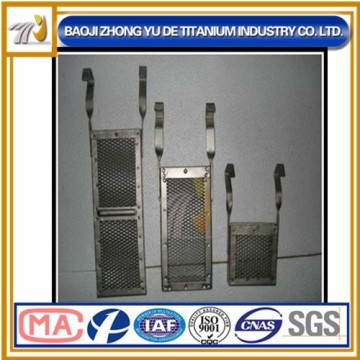 electroplating titanium baskets