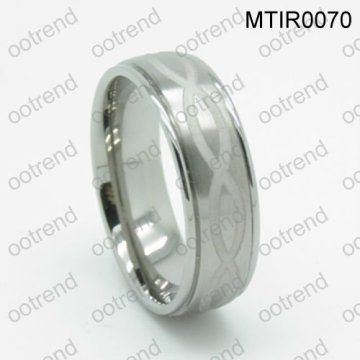 New 8mm Titanium Ring w/ Comfort Fit Band 100's of Sizes & Styles Available