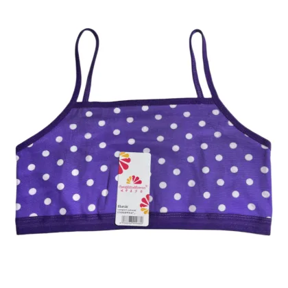 Breathable and Flexible Training Bra for Little Girls