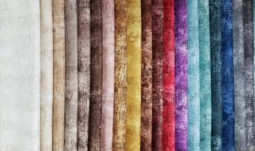 Colorful Knitted Polyester Bronzed Velvet Fabric