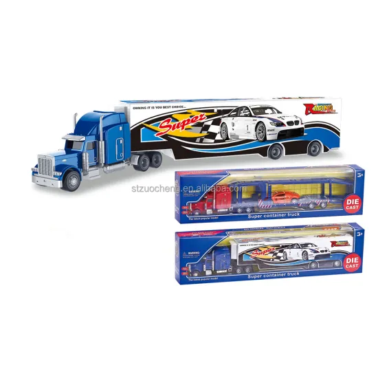 Popular Diecast Container Truck Toy: Exploring the World of Alloy Hot Free Wheel Transport Containers