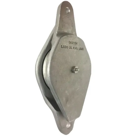 4 Inch Monofilament Longline Block - Industry Standard Single Block