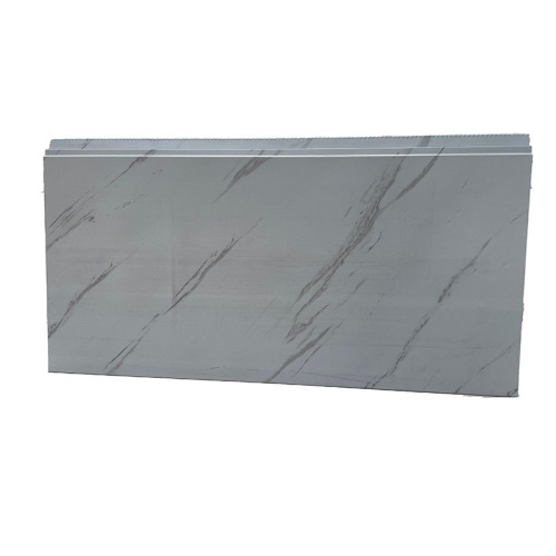 White Marble Facade PU Sandwich Panels for Retrofits