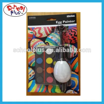 8 colors egg painter set watercolor palette for egg painter