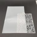 250 MIC Milky White Mylar Stency Film