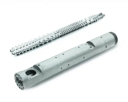 Parallel Twin Screw Barrel Masterbatches Compound Extruder