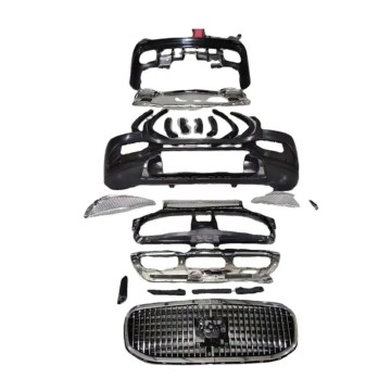 Mercedes-Benz GLS X167 Upgrade to Maybach Car Parts 2020-2022: Front Bumper, Rear Bumper, Grille