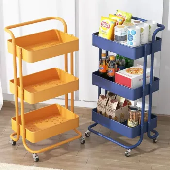 3 Layer Manicure Cart Storage for Beauty Salon and Spa