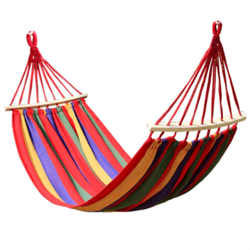 Portable Outdoor Comfort: Modern Canvas Garden Hammock - Ideal for Camping, Gyms, Parks & Travel with Included Bag