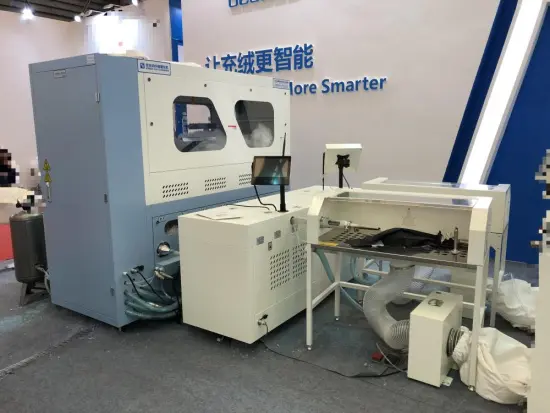 Double Nozzle Down Filling Machinery