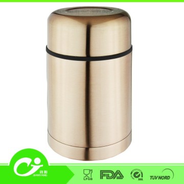 2015 New Design Double Walls Stainless Steel Vacuum Soup Pot