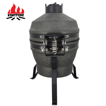 Kimstone Modern BBQ φούρνος - 13 ιντσών καπνιστό κάρβουνο Kamado Grill