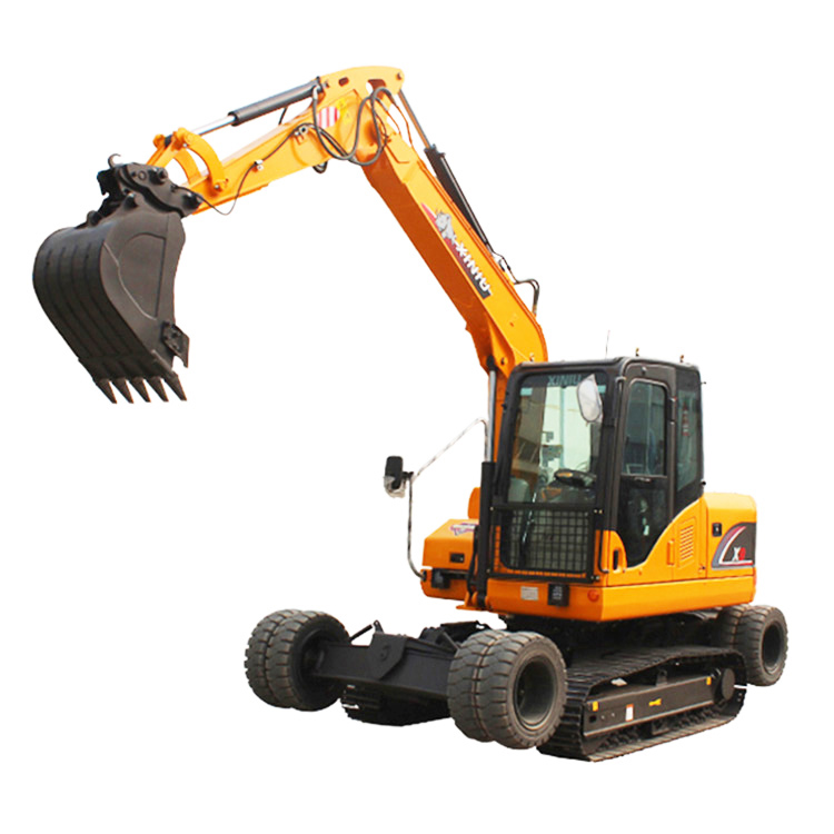 Patent product wheel-crawler excavator