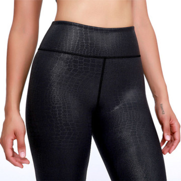 NORMOV Sexy Women Leggings High Waist Crocodile Pattern Elastic Fitness Legging Female Slim Push Up Leggins Workout Woman