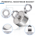 Pulling Force 600KG Neodymium Magnets Fishing Magnet