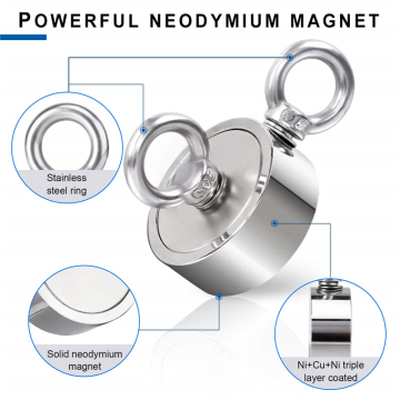 Zugkraft 600 kg Neodym-Magnete Angelmagnet