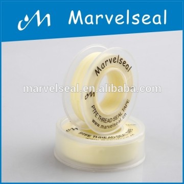 100% TEFLON TAPE high density for water & gas & oil pipe with yellow tape