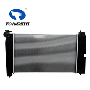 Auto Brazed Aluminum radiator for TOYOTA COROLLA ZZE122 AT OEM 16400-21180/16400-21160