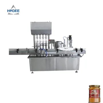 Automatic Sauce Bottling Machine for Food Sauces, Tomato Sauce, and Chilli Paste