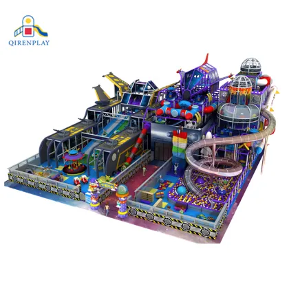 Customized Large Children Naughty Castle Indoor Playground Equipment - Naughty Fort