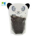 Aniaml shaped eco friendly double zipper tea bag