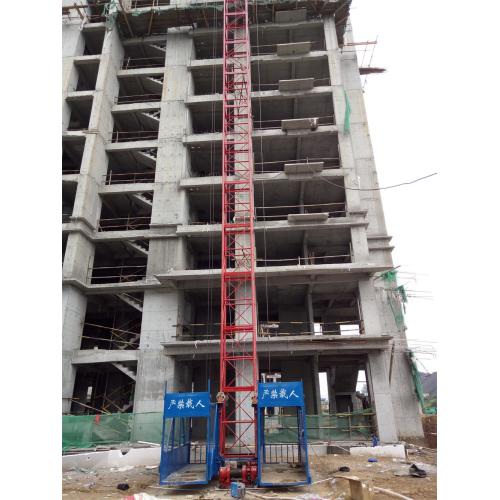 Double Cage Construction Elevator Energy Efficient Construction Hoist Elevator Supplier