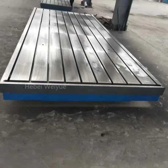 Precision Cast Iron T-Slot Base Plates for CNC Machines: Durability and Stability in Manufacturing