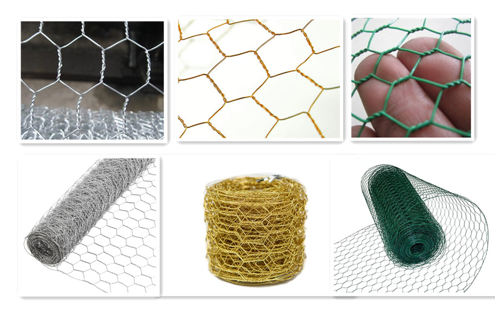 Hexagonal wire netting