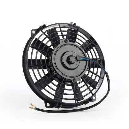 12V Car Cooling Condenser Axial Fans - 10 Blade 9 Inch Vehicle Radiator Cooling Fans