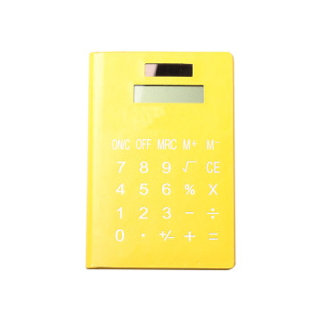 8 Digits PU Notebook Calculator with 70 Pages Note Paper