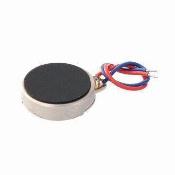 Vibration Motor in Coin Type, with 3.0V DC Voltage, 8mm Diameter and 2.7mm Thickness