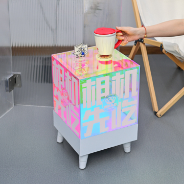 Customized Acrylic Floor Light Box: A Versatile Charging Luminous Display Case