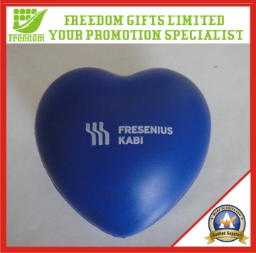 Special Blue Colored PU Heart